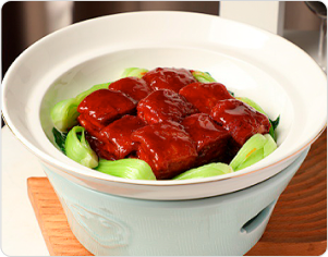 Жареная свинина в сладком соусе